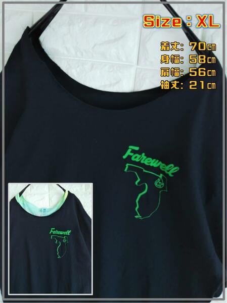 【リメイク】フラッシュダンス デカロゴ Ｔシャツ　3278