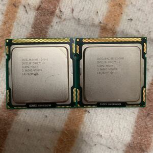 Intel Core i3 540 2つ　cpu