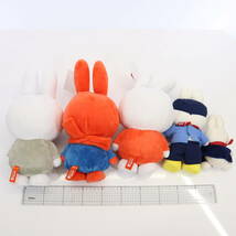 ●ミッフィー ぬいぐるみ まとめ売り miffy Amusement Dick Bruna ゆきのひ アミューズメント JAS ディックブルーナ うさぎ M110_画像2