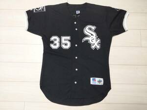 ★レア　US製　ラッセル製　シカゴホワイトソックス　CHICAGO WHITE SOX　ジャージ　★オーセンティック　★フランク・トーマスモデル