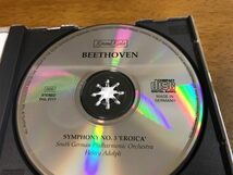 p6/CD ベートーヴェン 交響曲 第3番 「英雄」 ヘンリー・アドルフ 南ドイツ・フィルハーモニー 輸入盤 DGL-2117_画像4