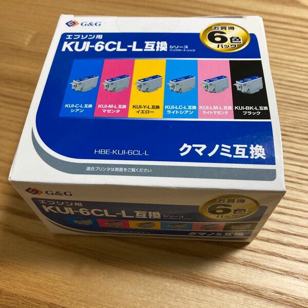 クマノミ互換エプソン用　KUl-6CL互換