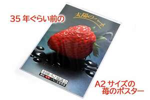 A2 Size Strawberry плакат