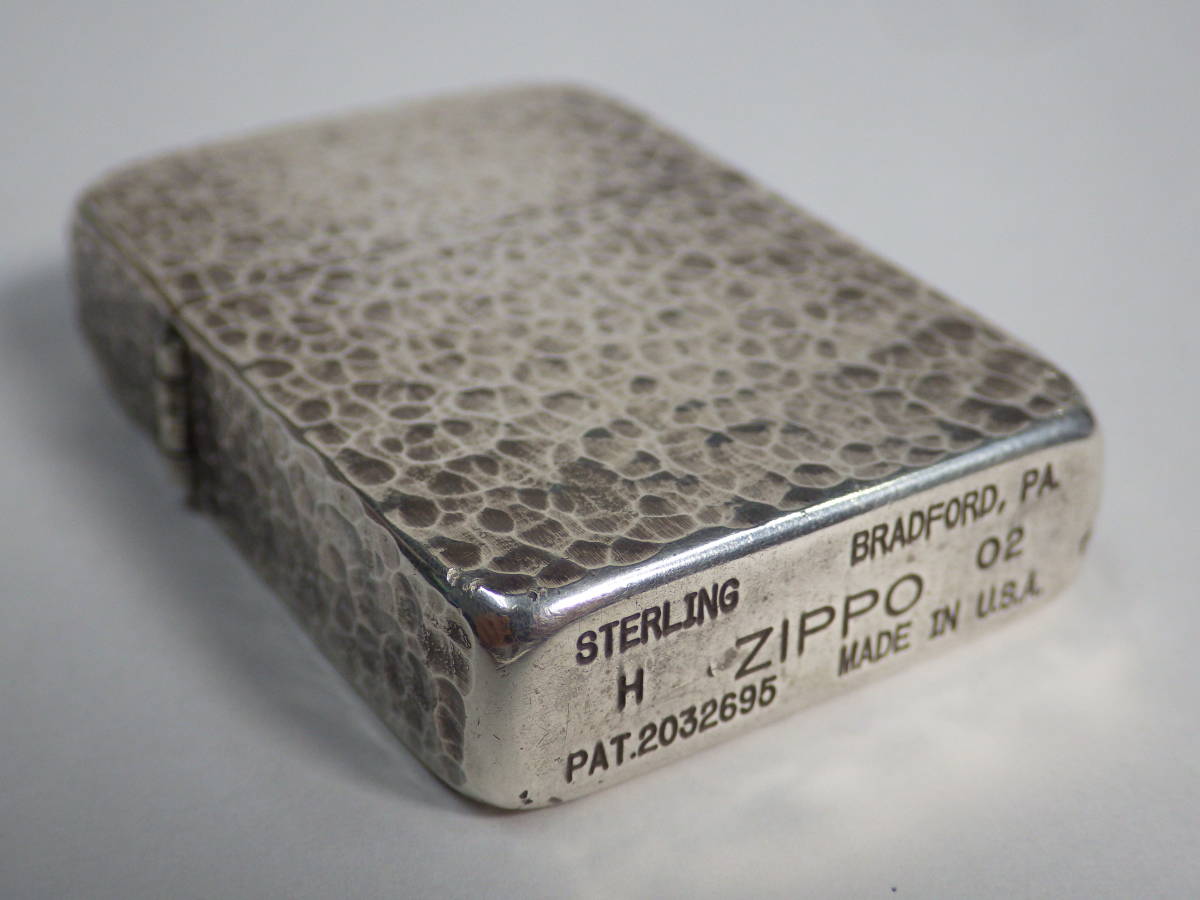 爆発的な割引 ハンマートーン スターリングシルバー ZIPPO 値下げ