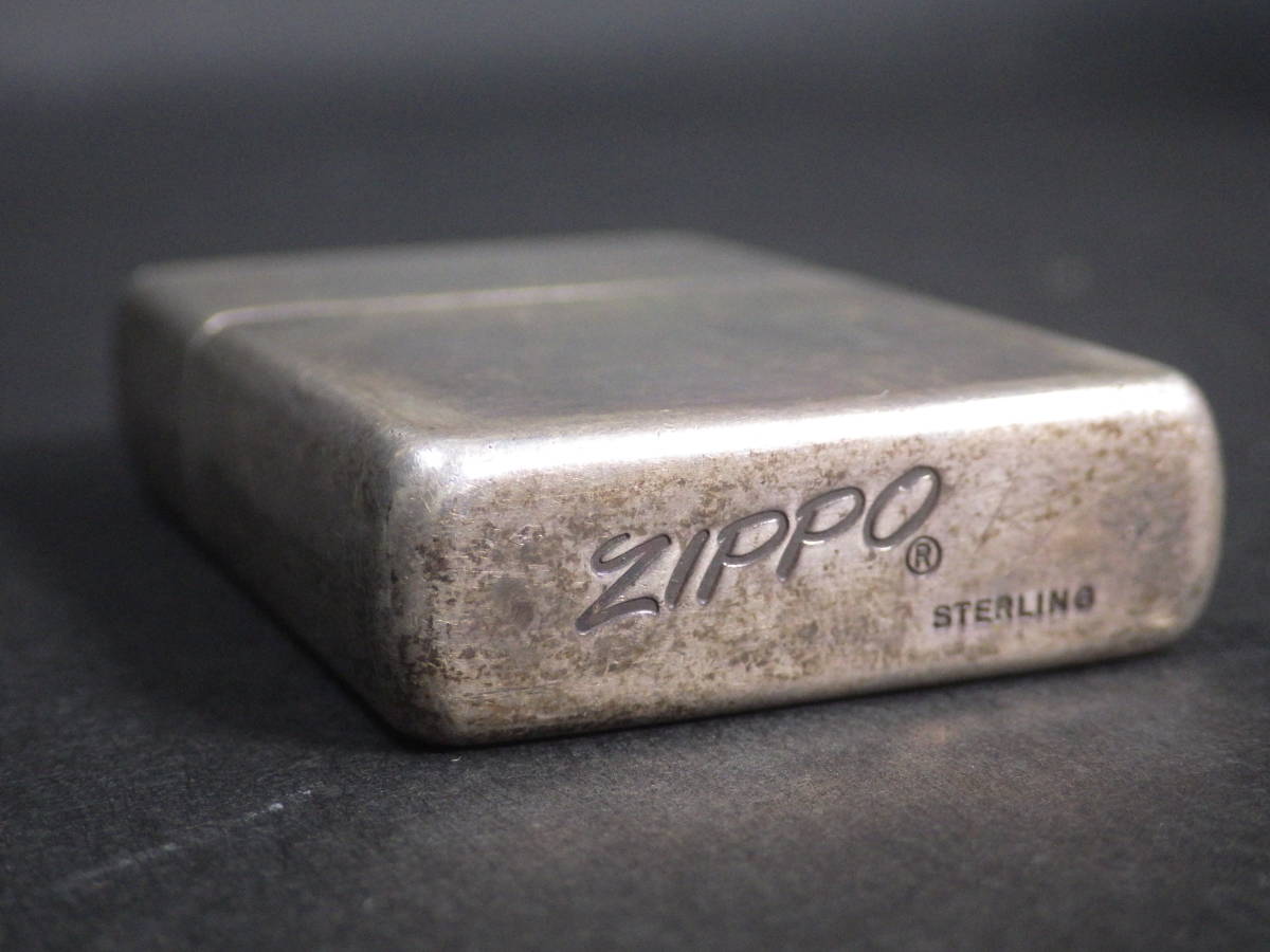 ヤフオク! -「zippo スターリングシルバー イタリック」の落札相場