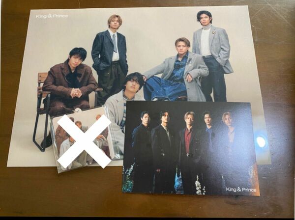 king&prince ツキヨミ／彩り　特典2点セット　クリアポスター　ポストカード
