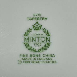 ◯S4 MINTON ミントン TAPESTRY B&Bプレート 大皿の画像4