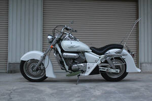 V-twin マグナ250　MC29 ディープフロントフェンダー　クラシック カスタム　FRP CLOVER