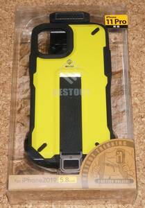 * new goods *ELECOM iPhone11 Pro NESTOUT trekking model lime yellow 