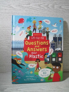 ☆［洋書 絵本 ボードブック］Lift-the-Flap Questions and Answers about Plastic/ Katie Daynes