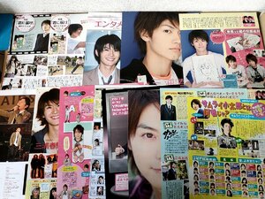 三浦春馬 雑誌 切抜き/切り抜き 計14枚セット/君に届け/サムライ・ハイスクール/似顔絵対決/佐藤健/城田優/インタビュー/質問/B3222018