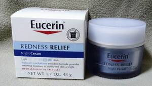 ■送料無料■ユーセリン レッドネスリリーフナイトクリーム 48g Eucerin Redness relief night cream リコカルコン リコリス