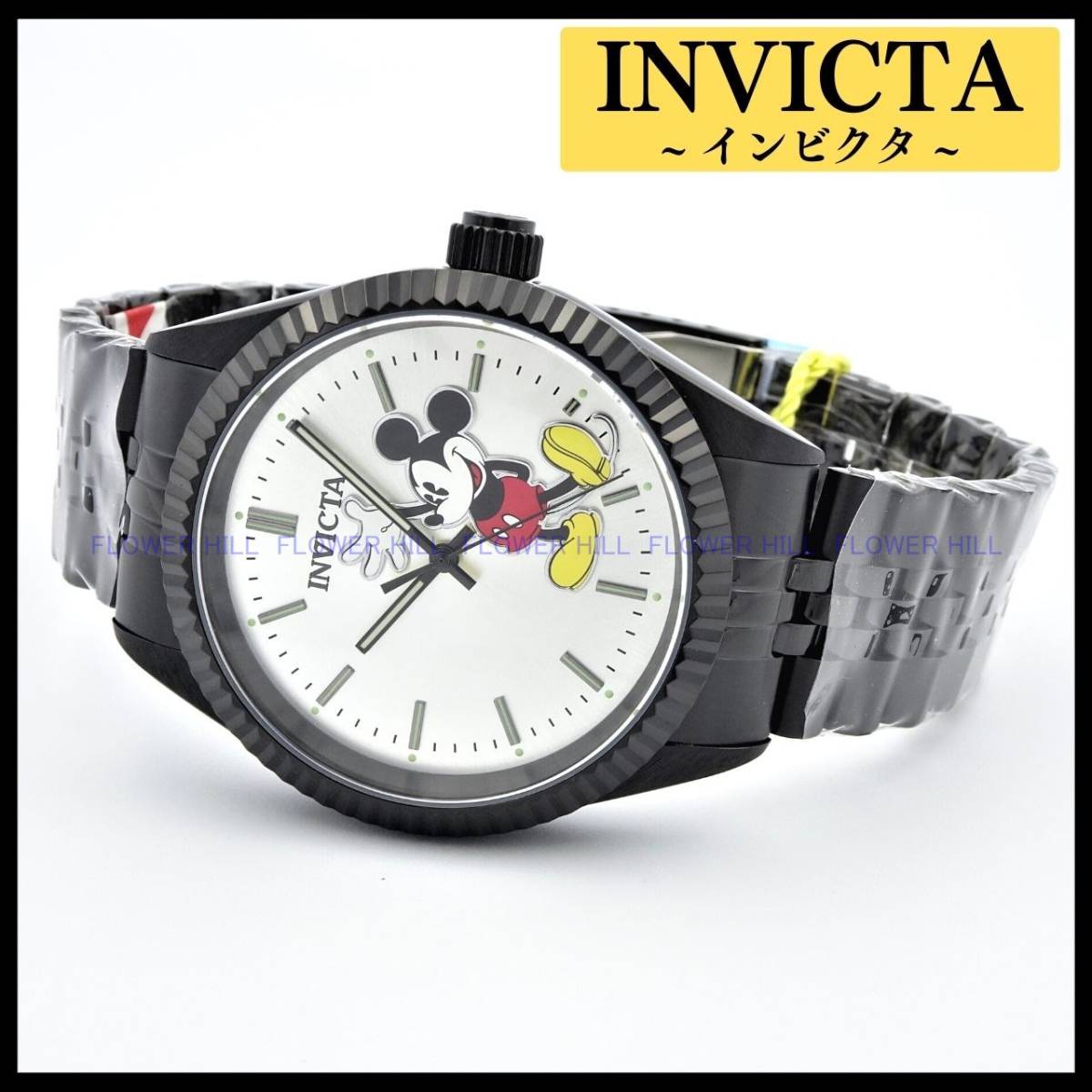 高級時計 インビクタ】INVICTA ディズニー ミッキー ダイバー