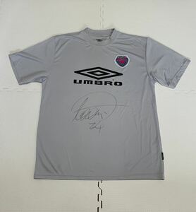 *UMBRO Umbro SaGa n птица . игрок подписан рубашка