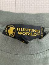 ★HUNTING WORLD　ハンティングワールド Tシャツ イタリア製_画像4