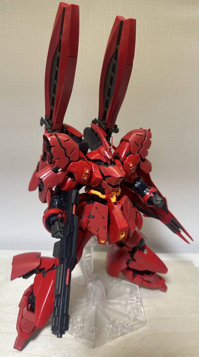 バンダイ 1/144 RG サザビー FF 素組 完成 ジャンク 中古 GUNDAM SIDE