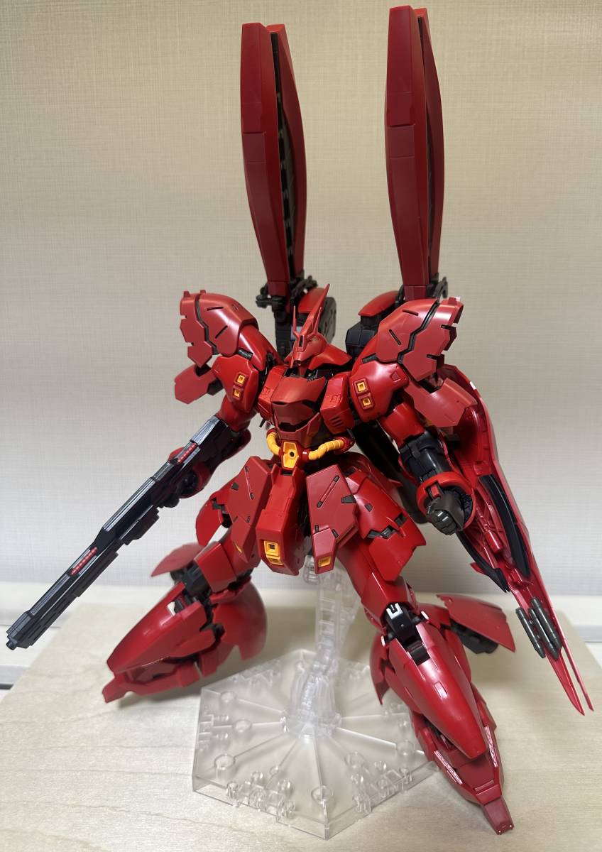 バンダイ 1/144 RG サザビー FF 素組 完成 ジャンク 中古 GUNDAM SIDE