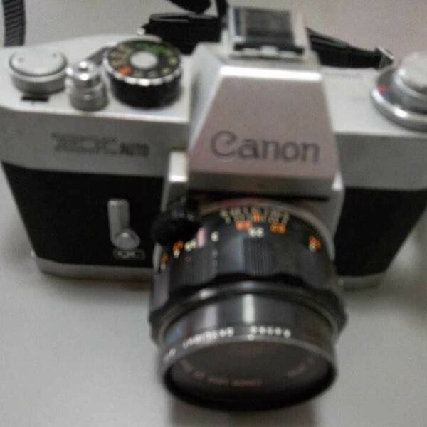 カメラ　フィルムカメラ　Canon EX AUTO 209913 　　Canon LENS EX 50㎜　1：1、8 309980 アンティーク　　美品