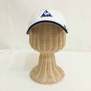 ◆帽子◆お洒落な逸品◆le coq sportif/ルコックスポルティフ 帽子 サンバイザー ホワイト 白 ゴルフ F ON2371