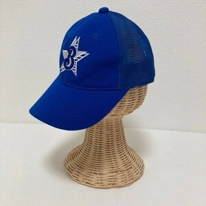 ◆新品◆お洒落な逸品◆YOKOHAMA BAYSTARS/横浜ベースターズ キャップ 帽子 ベースボール ブルー 青 メンズ SS ON3186