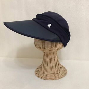 * stylish excellent article *Munsing wear/ Munsingwear wear sun shade hat UV cut Golf navy navy blue men's lady's F ON3172