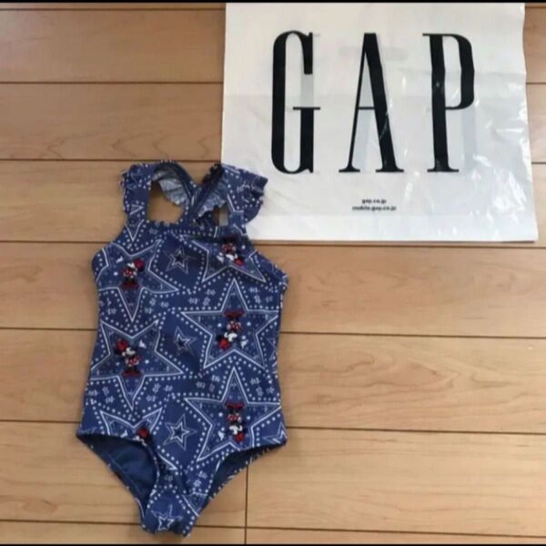 限定価格！新品★ 80cm gap 水着　ミニー　ワンピース