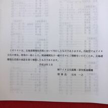 S6f-320 アイヌ語地名リスト 北海道環境生活部 平成16年3月 発行 アイヌ文化振興・研究推進機構 資料 アイヌ文化 地名 アイヌ語 北海道_画像4