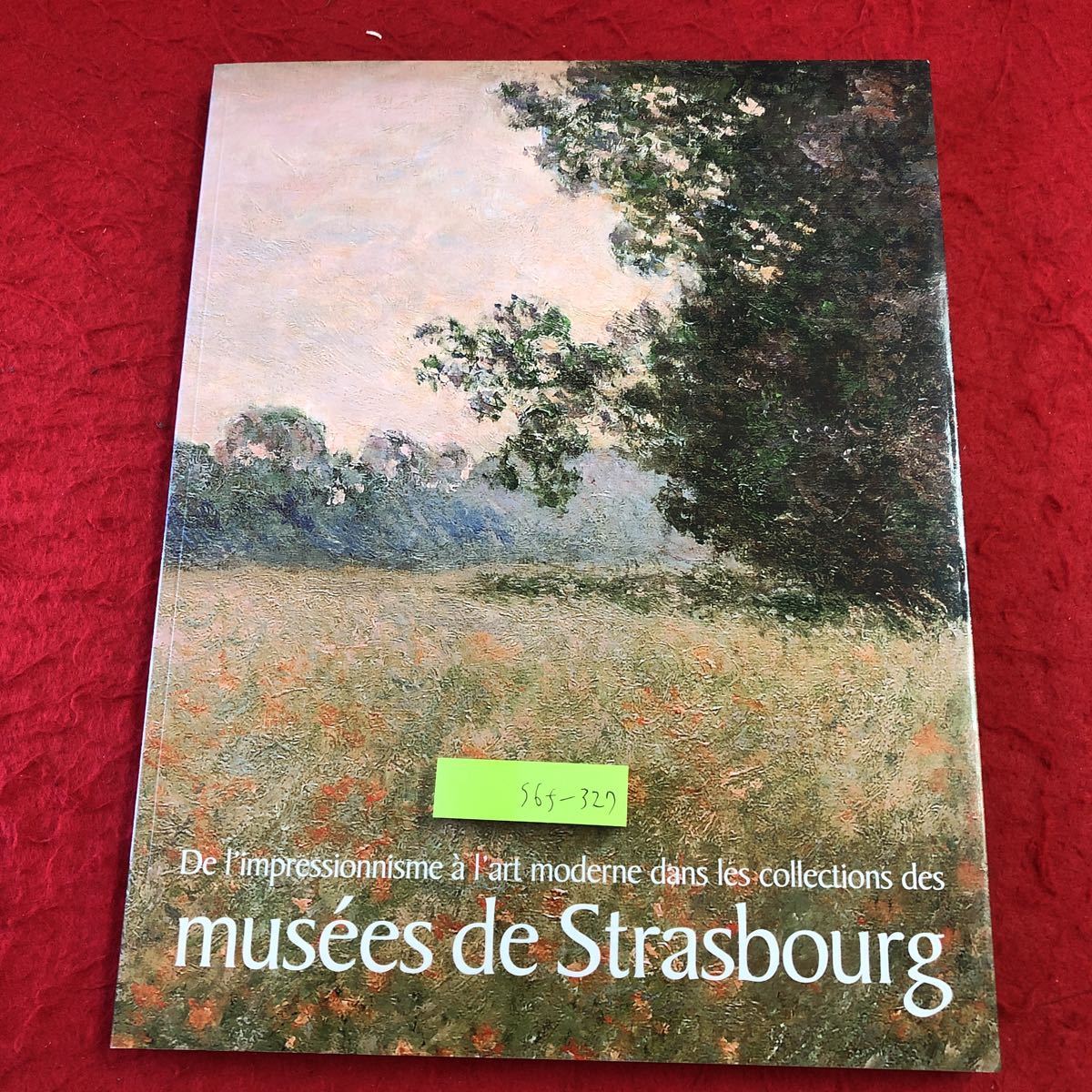 S6f-327 Exposición del Museo de Estrasburgo 2019 Publicado por White International Bellas artes Arte Pinturas Colección de arte Impresionista Paisaje Pintura al óleo Lápiz Carbón, Cuadro, Libro de arte, Recopilación, Libro de arte