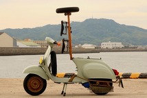 べスパ　VESPA 100Vintage イタリア製　スクーター　ビンテージ　旧車　オールドスクーター　原付　ラビット_画像8