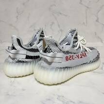 ★送料無料★【新品2023年モデル】26.5cm adidas YEEZY Boost 350 V2 Zebraアディダス イージーブースト350 V2 ゼブラ ホワイト 白_画像5