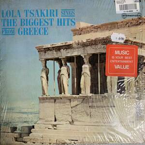 Lola Tsakiri / Lola Tsakiri Sings The Biggest Hits From Greece / Folk / World / 民俗音楽 / US盤 /1965年 London Records SW 99392