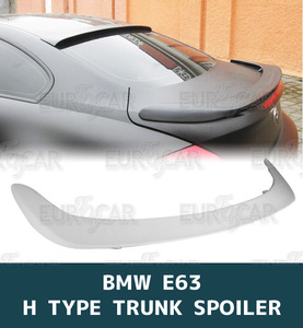 BMW 6シリーズ E63 前期 クーペ リア トランクスポイラー HM型 未塗装 FRP 素地 2003-2008 ※トランクにランプなし TS-51458