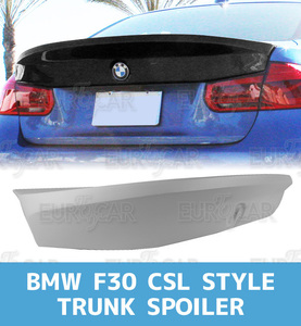 BMW F30 セダン リア トランクスポイラー 未塗装 色無 TS-50684