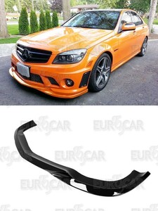 W204 C63 AMG 前期 フロントリップスポイラー 塗装 GH型