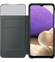 506h2814　by Galaxy A32 5G Smart S View Wallet Cover/Black [Galaxy純正 国内正規品] EF-EA326PBEGJP_画像3