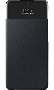 506h2814　by Galaxy A32 5G Smart S View Wallet Cover/Black [Galaxy純正 国内正規品] EF-EA326PBEGJP