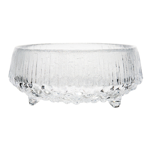 フィンランド製◆ イッタラ ウルティマツーレ ボウル ガラス クリア Iittala ULTIMA THULE serving bowl clear 115mm