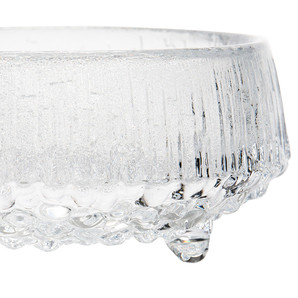 フィンランド製◆ イッタラ ウルティマツーレ ボウル ガラス クリア Iittala ULTIMA THULE serving bowl clear 115mmの画像4