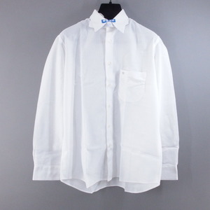 mila schon Mira * Sean cutter shirt Y shirt . collar shirt long sleeve WHITE series thin .. mesh MADE IN ITALY