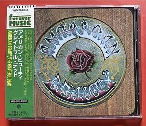 【美品CD】グレイトフル・デッド「AMERICAN BEAUTY」GRATEFUL DEAD 国内盤 [05200408]