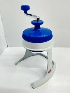  free shipping h47221 Zojirushi Ivoric hi-Ice ice chipping machine M-2000henkerus blade blue metal legs 