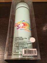 クレヨンしんちゃん CRAYON SHINCHAN ステンレスボトル Stainless Bottle 温度センサー 容量500ml プライズ 水筒 新品 未開封-グリーン-1_画像2