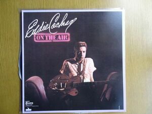 [LP] エディ・コクラン 「Eddie Cochran / On The Air 」　ロカビリー　[ カットアウト盤 ]