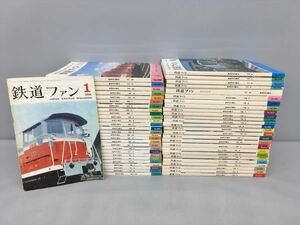  magazine The Rail Fan approximately 250 pcs. set 1964-1988 year monthly 2306BKS050