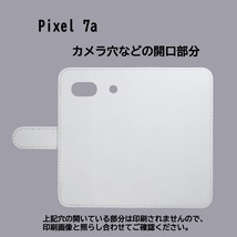 Google Pixel 7A　スマホケース 手帳型 プリントケース 花柄 蝶_画像3