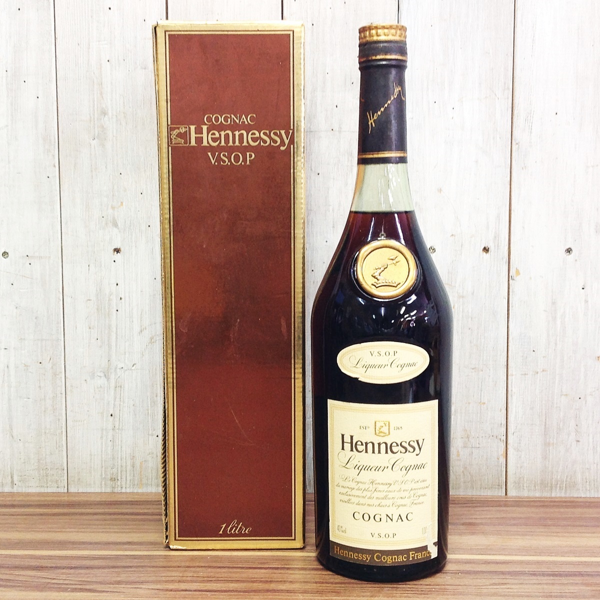 ヤフオク! -「ヘネシー vsop 1l」(ブランデー) (アルコール)の落札相場