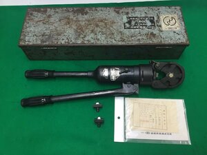 【中古品】 CACTUS カクタス 手動油圧式圧着工具 S-150D ITOHAORI3KMQ