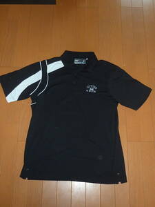 旧ロゴ　ポロシャツ　ブラック　ＵＳ ‐Mサイズ（ＪＰ-Ｌサイズ相当）