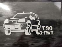 X-TRAIL 車体ステッカー T30 日産 ノーマル車高_画像1