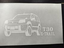 X-TRAIL 車体ステッカー T30 日産 ノーマル車高_画像2